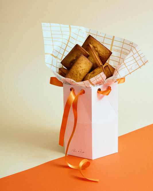 Financier sorti du four